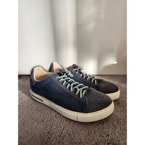 Birkenstock 41 Bend Low Sneaker Midnight Canvas Suede Comfort